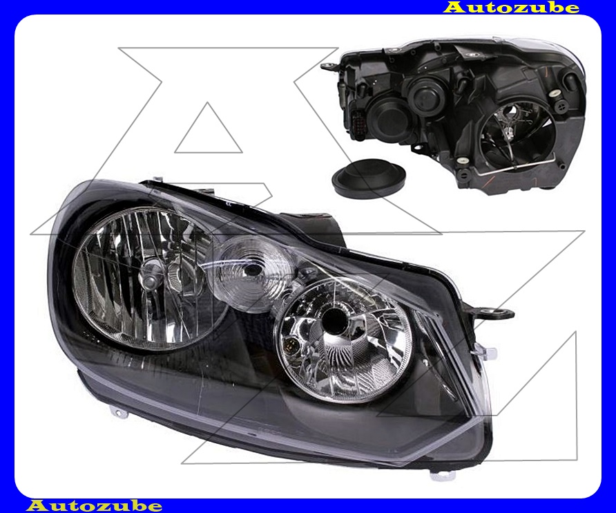 Fényszóró jobb fekete házas (H7/H15) motorral Fényszóró jobb fekete házas (H7/H15) motorral