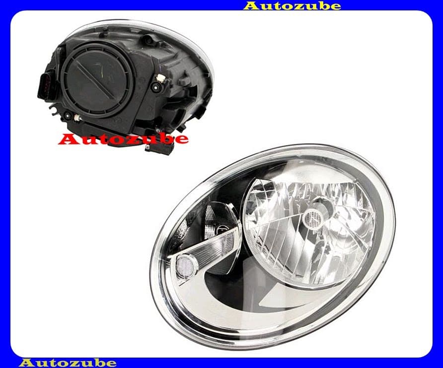 Fényszóró bal (H4) motorral {DEPO} Fényszóró bal (H4) motorral {DEPO}