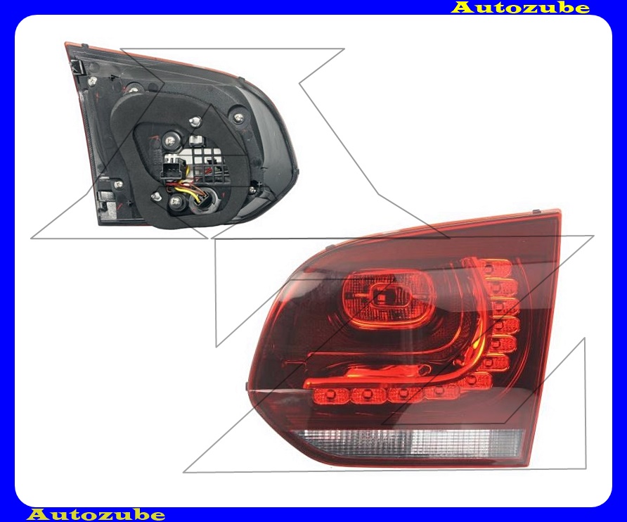 Hátsó lámpa jobb belső füstpiros Hátsó lámpa jobb belső füstpiros