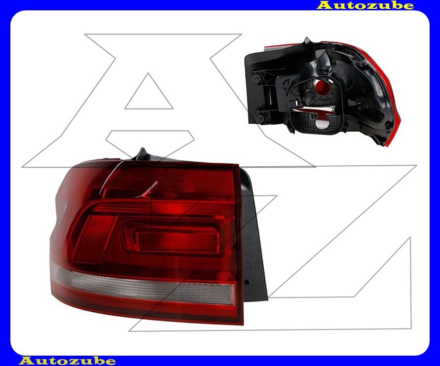 Hátsó lámpa bal külső (foglalat nélkül) {DEPO} Hátsó lámpa bal külső (foglalat nélkül) {DEPO}