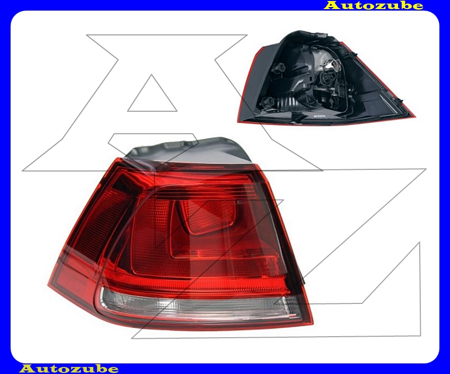 Hátsó lámpa bal külső Hátsó lámpa bal külső