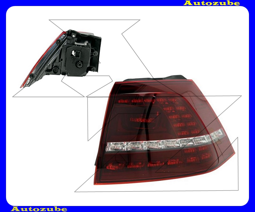 Hátsó lámpa jobb külső Hátsó lámpa jobb külső