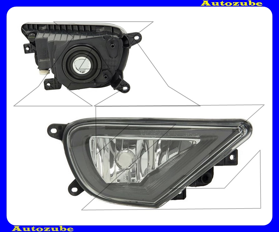 Ködlámpa jobb (H11) {DEPO} Ködlámpa jobb (H11) {DEPO}