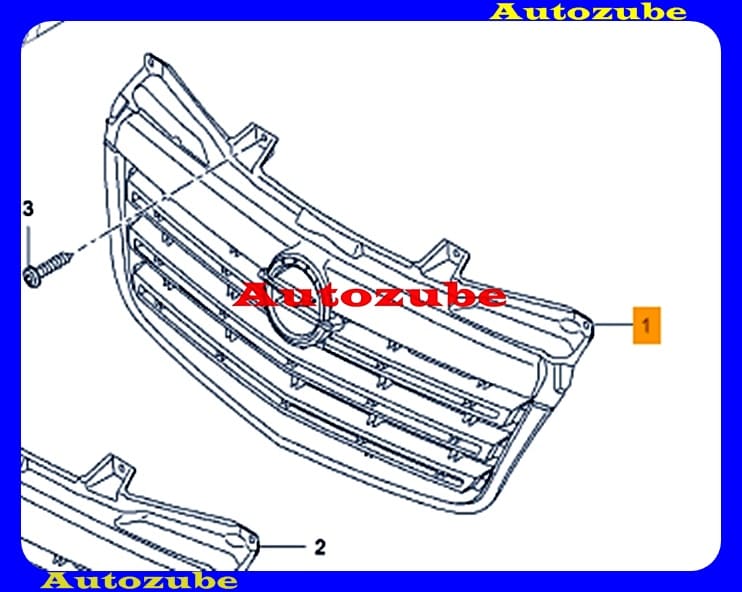 Hűtődíszrács Hűtődíszrács