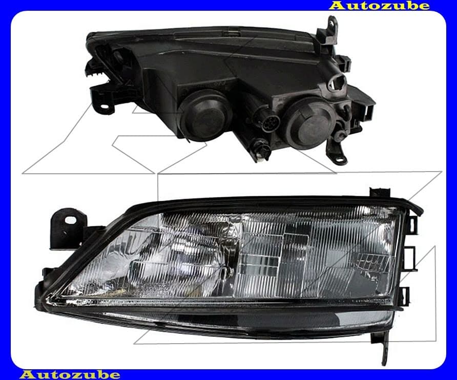 Fényszóró bal (H7/H1) Fényszóró bal (H7/H1)