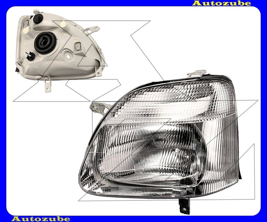 Fényszóró bal (H4) (motor nélkül) {DEPO} Fényszóró bal (H4) (motor nélkül) {DEPO}