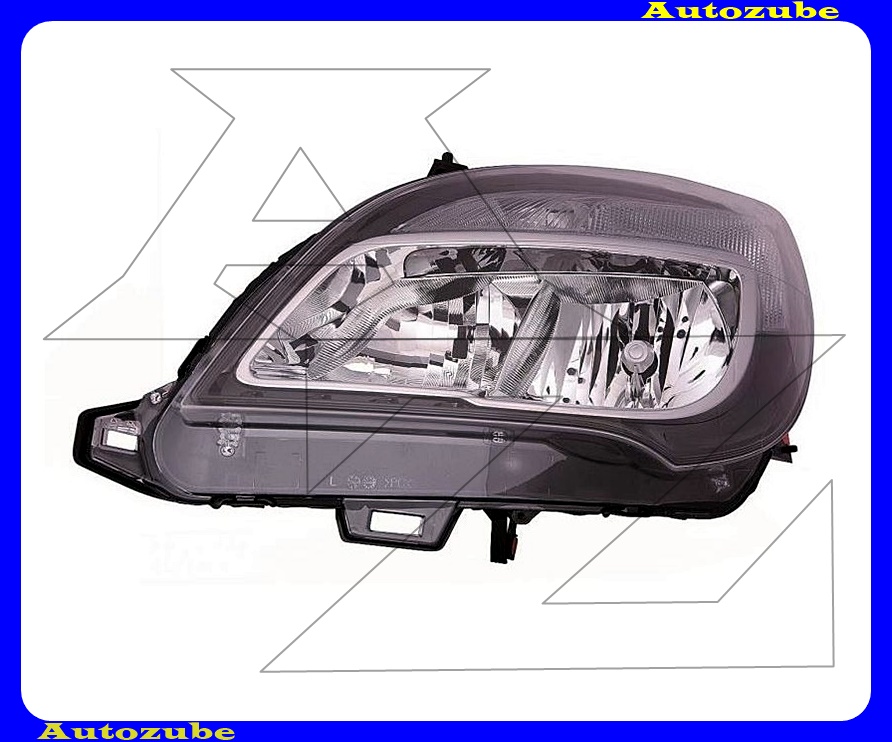 Fényszóró bal (H7/H1) motorral (DEPO) Fényszóró bal (H7/H1) motorral (DEPO)