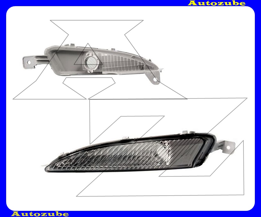 Első index bal, fehér (foglalat nélkül) Első index bal, fehér (foglalat nélkül)