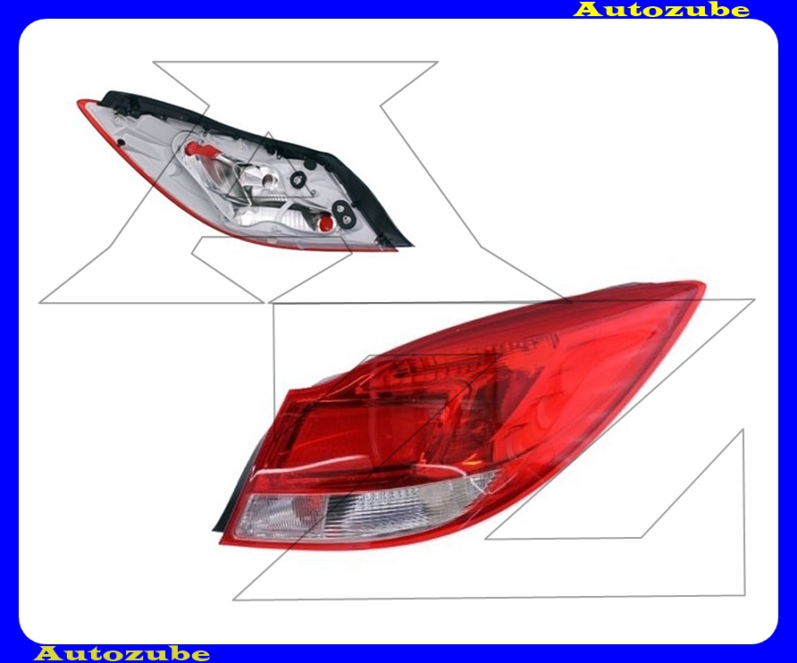 Hátsó lámpa jobb Hátsó lámpa jobb