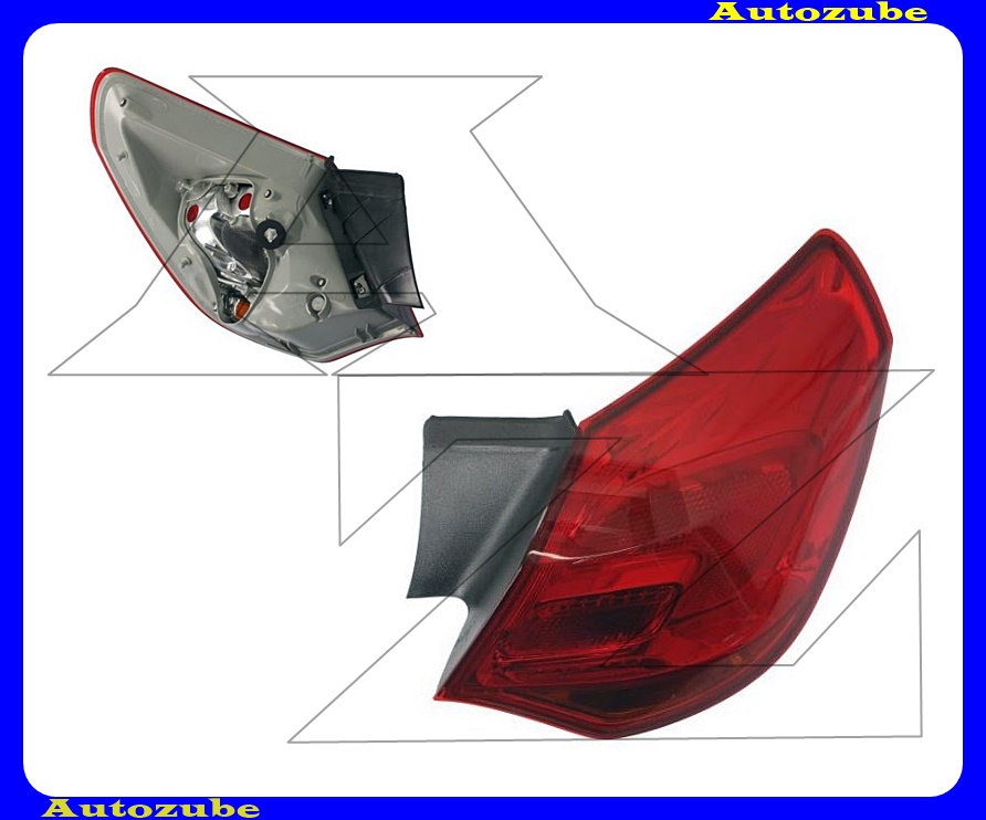Hátsó lámpa jobb külső Hátsó lámpa jobb külső