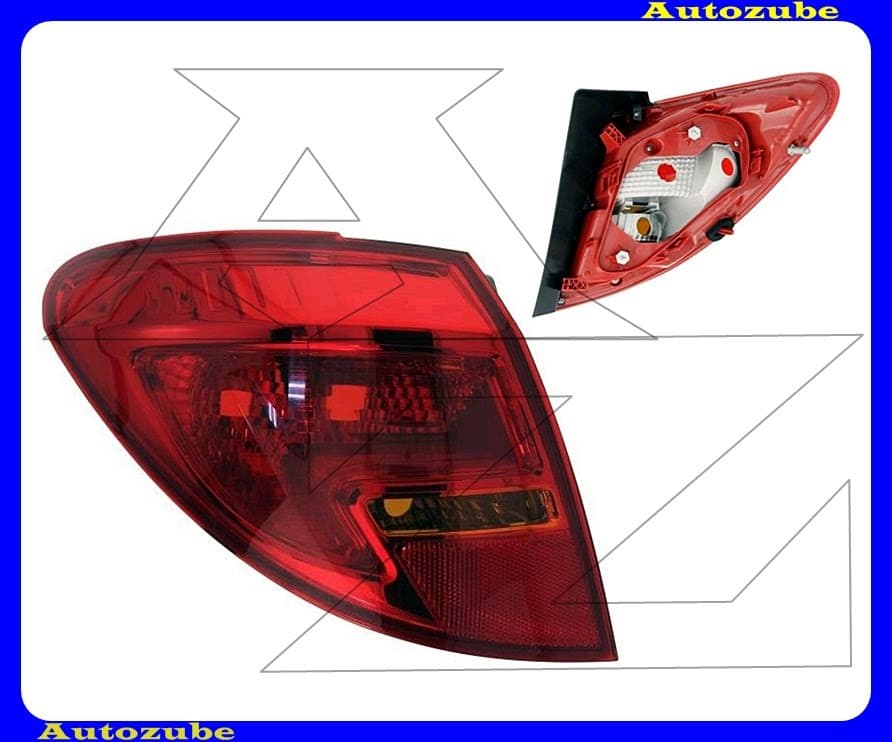 Hátsó lámpa bal (foglalat nélkül) Hátsó lámpa bal (foglalat nélkül)