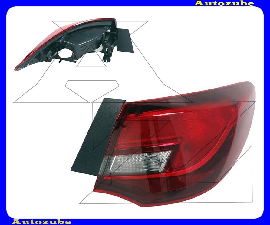 Hátsó lámpa jobb külső Hátsó lámpa jobb külső