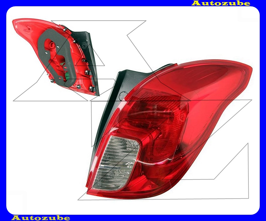 Hátsó lámpa jobb (foglalat nélkül) {DEPO} Hátsó lámpa jobb (foglalat nélkül) {DEPO}