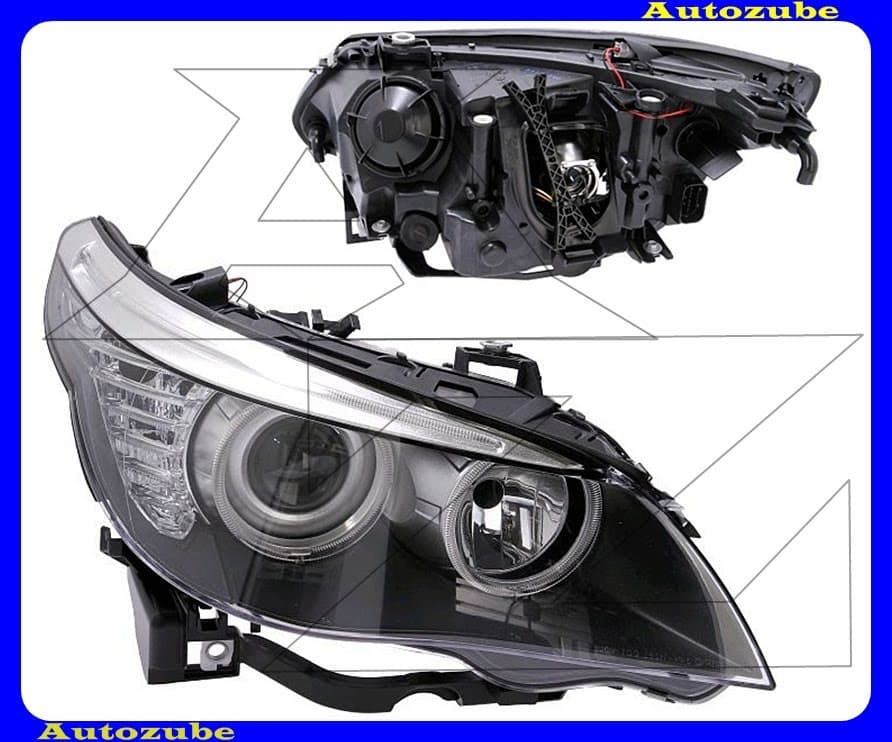 Fényszóró jobb (2xH7/LED) kanyarkövetős, motorral {DEPO} Fényszóró jobb (2xH7/LED) kanyarkövetős, motorral {DEPO}