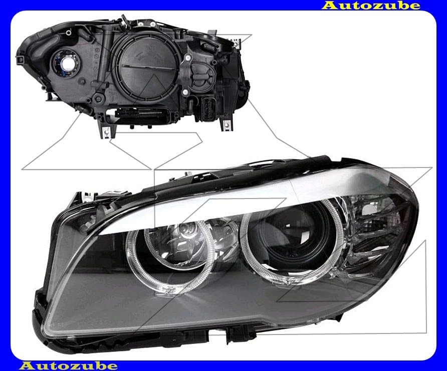 Fényszóró bal (H7/H7/LED) motorral {DEPO} Fényszóró bal (H7/H7/LED) motorral {DEPO}