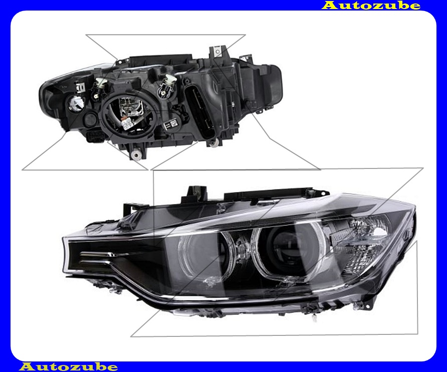 Fényszóró bal XENON (D1S/LED) nappali fénnyel (izzó és elektronika nélkül) {DEPO} /RENDELÉSRE/ Fényszóró bal XENON (D1S/LED) nappali fénnyel (izzó és elektronika nélkül) {DEPO} /RENDELÉSRE/