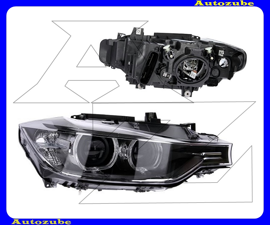 Fényszóró jobb XENON (D1S/LED) nappali fénnyel (izzó és elektronika nélkül) {DEPO} /RENDELÉSRE/ Fényszóró jobb XENON (D1S/LED) nappali fénnyel (izzó és elektronika nélkül) {DEPO} /RENDELÉSRE/