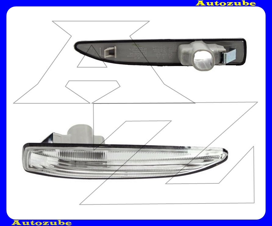 Oldalindex jobb, fehér (foglalat nélkül) Oldalindex jobb, fehér (foglalat nélkül)
