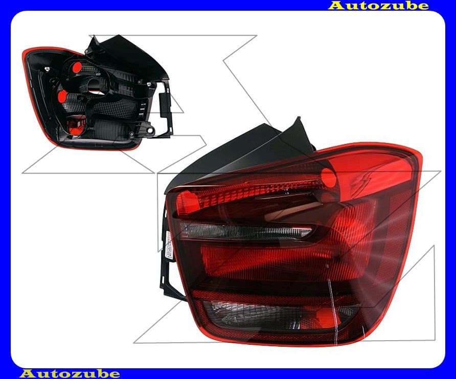 Hátsó lámpa jobb (foglalat nélkül) Hátsó lámpa jobb (foglalat nélkül)