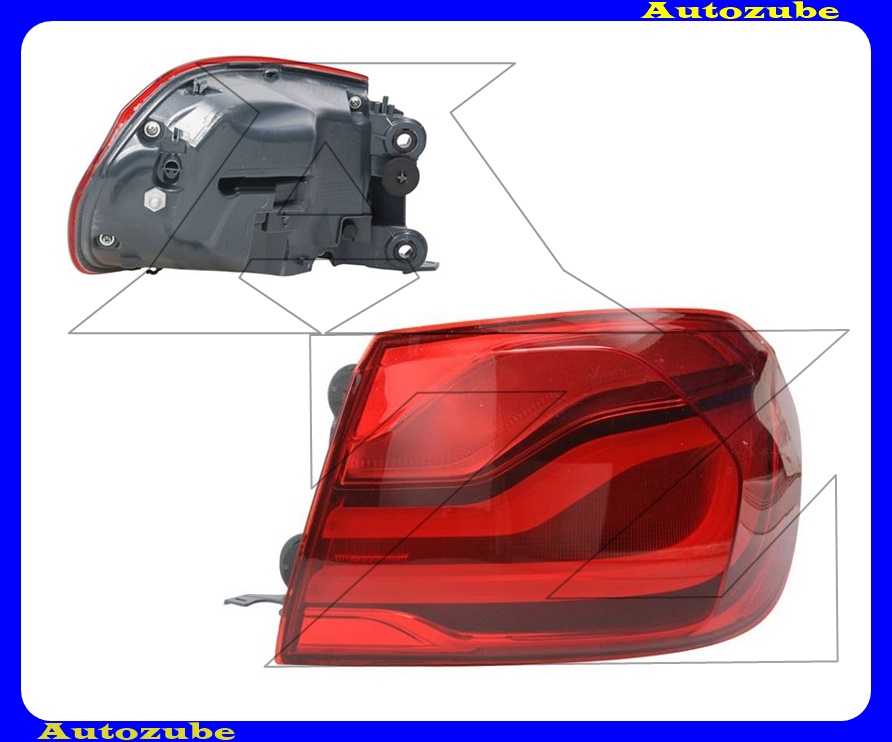 Hátsó lámpa jobb külső Hátsó lámpa jobb külső