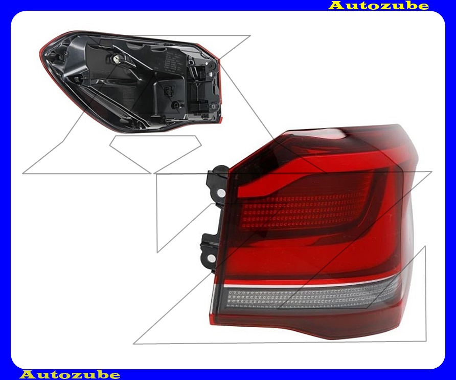 Hátsó lámpa jobb külső Hátsó lámpa jobb külső