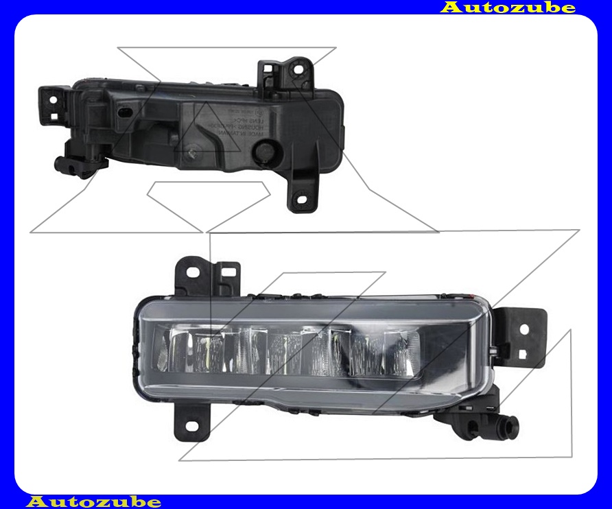 Ködlámpa jobb Ködlámpa jobb
