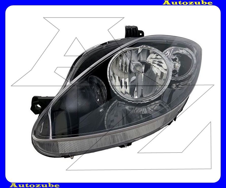 Fényszóró bal fekete házas (H7/H1) (motor nélkül) {DEPO} Fényszóró bal fekete házas (H7/H1) (motor nélkül) {DEPO}