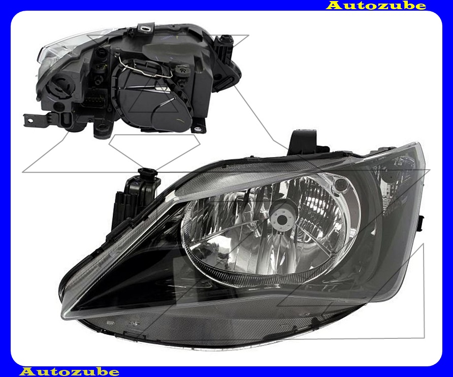 Fényszóró bal (H4) motorral {DEPO} Fényszóró bal (H4) motorral {DEPO}