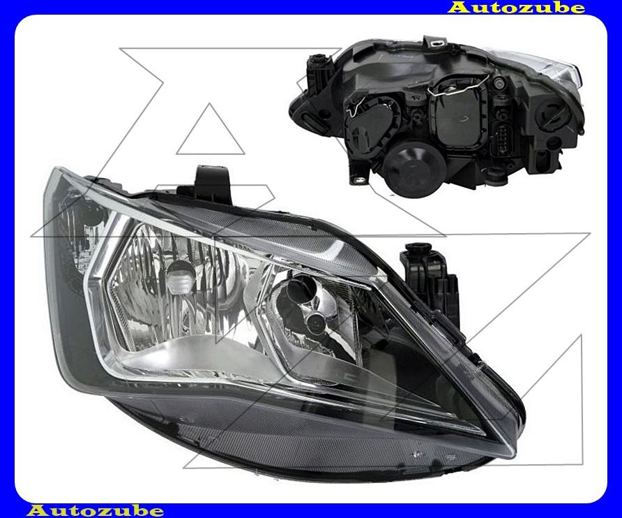 Fényszóró jobb króm házas (H7/H7) (motor nélkül) {DEPO} Fényszóró jobb króm házas (H7/H7) (motor nélkül) {DEPO}