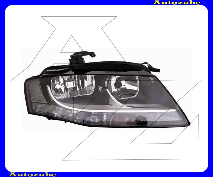 Fényszóró jobb (2xH7/LED) nappali fényes, motorral {DEPO} Fényszóró jobb (2xH7/LED) nappali fényes, motorral {DEPO}