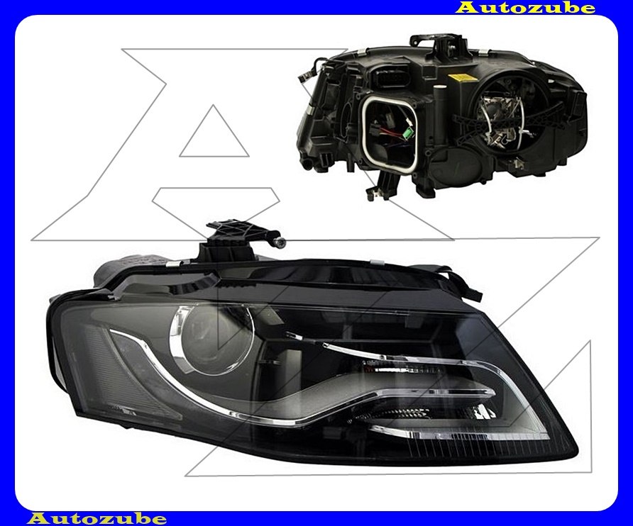 Fényszóró jobb XENON (D3S/LED) nappali fénnyel, motorral (izzó és elektronika nélkül) {DEPO} Fényszóró jobb XENON (D3S/LED) nappali fénnyel, motorral (izzó és elektronika nélkül) {DEPO}