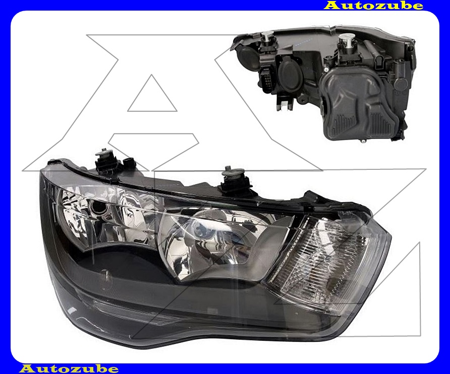 Fényszóró jobb (H1/H7) motorral {DEPO} Fényszóró jobb (H1/H7) motorral {DEPO}