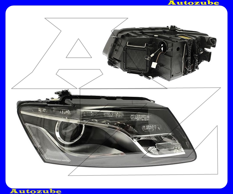 Fényszóró jobb Xenon (D3S/LED) fekete házas, motorral {DEPO} /RENDELÉSRE/ Fényszóró jobb Xenon (D3S/LED) fekete házas, motorral {DEPO} /RENDELÉSRE/