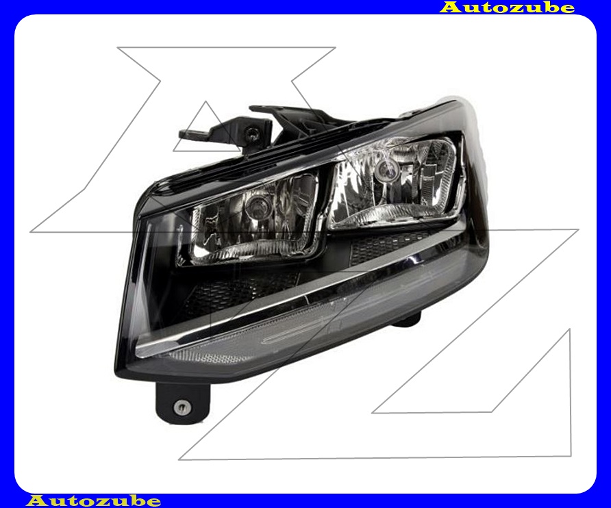 Fényszóró bal (H7/H7) motorral {DEPO} Fényszóró bal (H7/H7) motorral {DEPO}