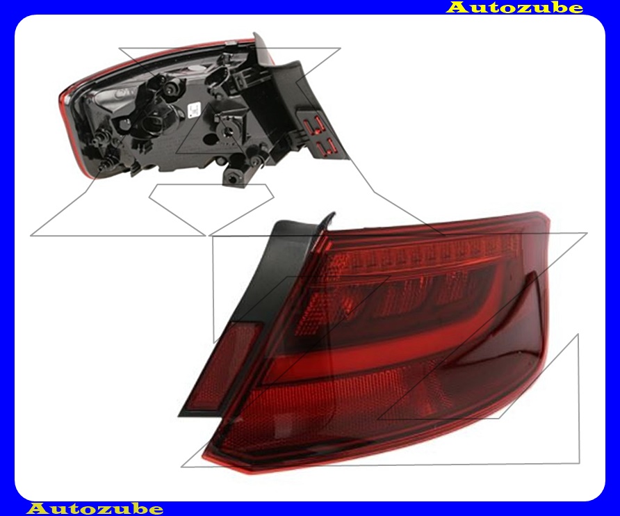 Hátsó lámpa jobb külső Hátsó lámpa jobb külső