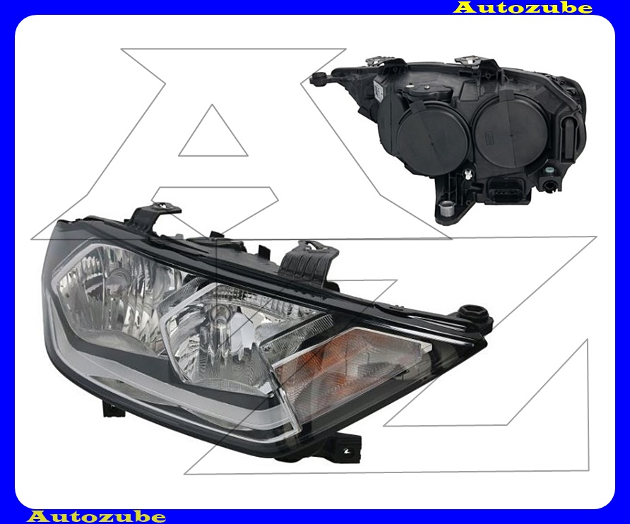 Fényszóró jobb (H7/H15/WY21W) motorral {VALEO} Fényszóró jobb (H7/H15/WY21W) motorral {VALEO}