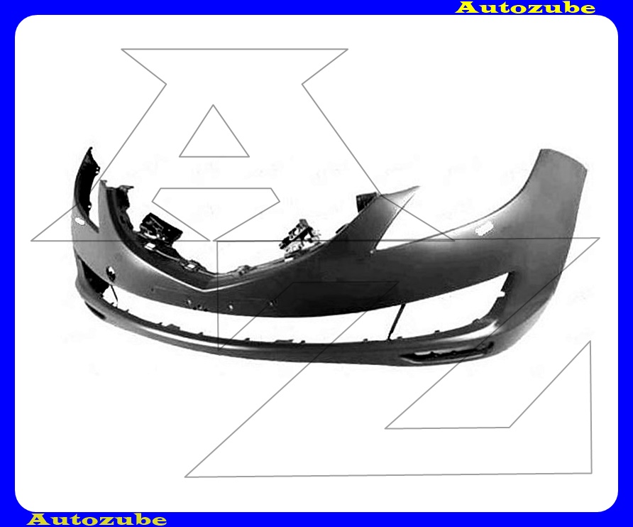 Első lökhárító alapozott, fényszórómosós Első lökhárító alapozott, fényszórómosós