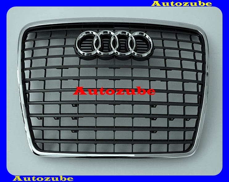 Hűtődíszrács szürke, króm kerettel, komplett /Gyári alkatrész, csak előleggel rendelhető/ 4F0853651AN Hűtődíszrács szürke, króm kerettel, komplett /Gyári alkatrész, csak előleggel rendelhető/ 4F0853651AN