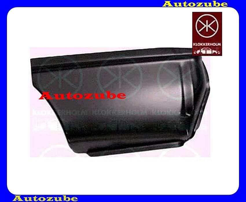 Hátsó sárvédő alsó saroklemez bal Hátsó sárvédő alsó saroklemez bal