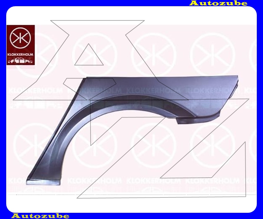 Hátsó sárvédő javítóív bal Hátsó sárvédő javítóív bal