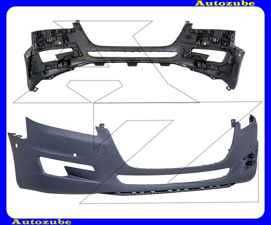 Első lökhárító alapozott, szenzoros  /RENDELÉSRE/