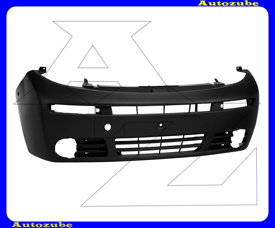 Első lökhárító szürke, ködlámpás Első lökhárító szürke, ködlámpás