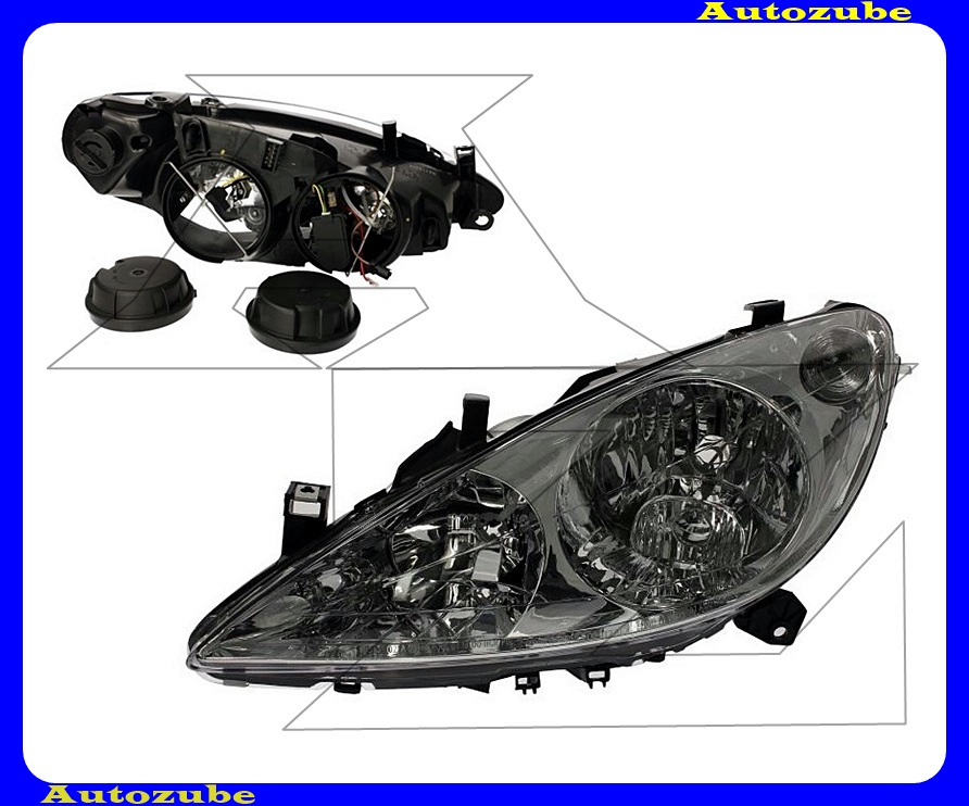 Fényszóró bal (H7/H1) Fényszóró bal (H7/H1)