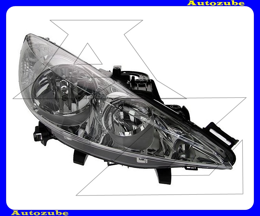 Fényszóró jobb (H7/H1) motorral {DEPO} Fényszóró jobb (H7/H1) motorral {DEPO}