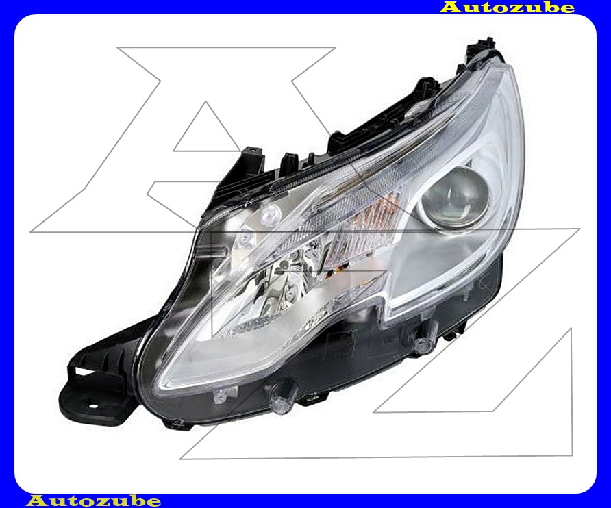 Fényszóró bal (2H7/LED) (motor nélkül) {DEPO} Fényszóró bal (2H7/LED) (motor nélkül) {DEPO}