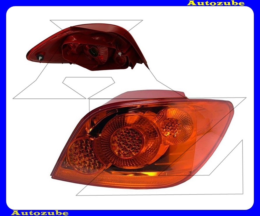 Hátsó lámpa jobb Hátsó lámpa jobb