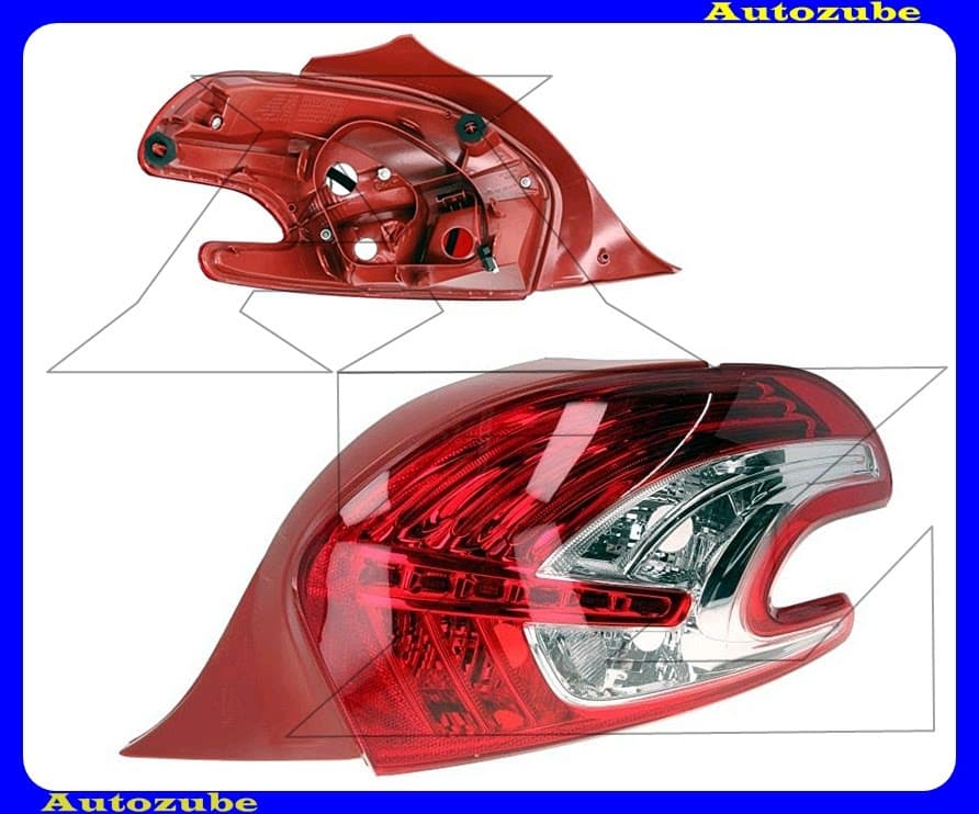 Hátsó lámpa jobb Hátsó lámpa jobb