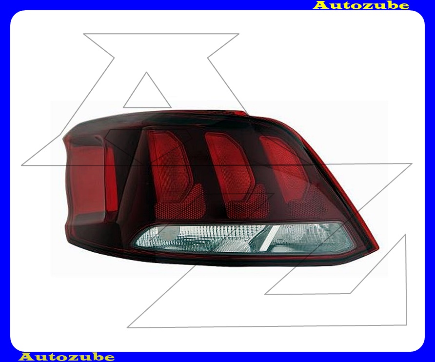 Hátsó lámpa bal (foglalat nélkül) {DEPO} Hátsó lámpa bal (foglalat nélkül) {DEPO}