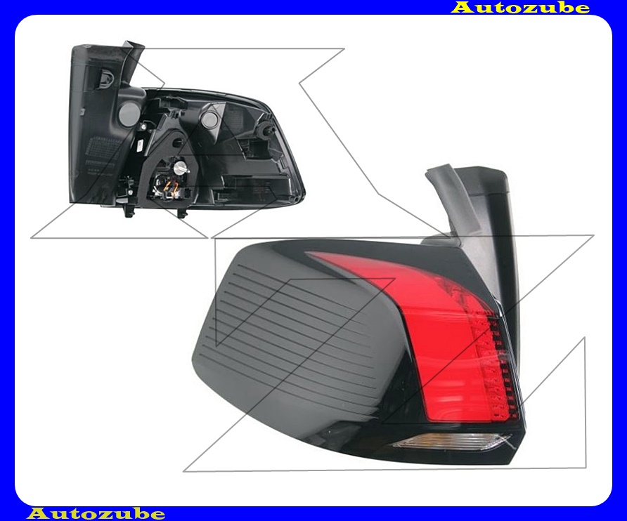 Hátsó lámpa bal külső Hátsó lámpa bal külső