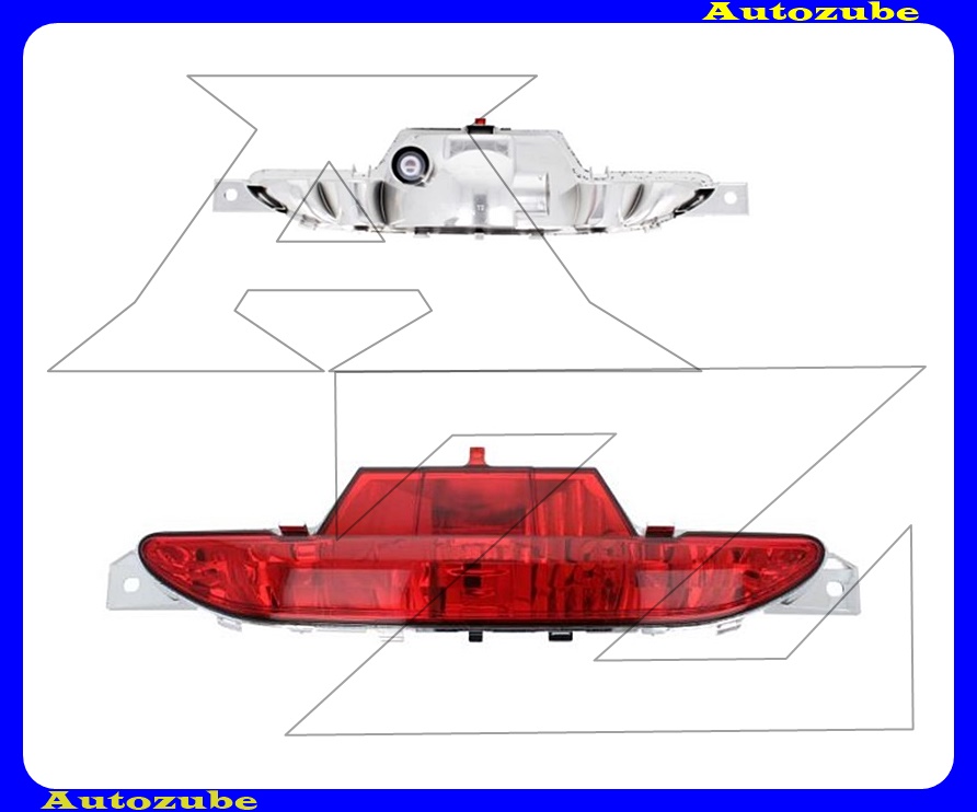 Hátsó ködlámpa (foglalat nélkül) Hátsó ködlámpa (foglalat nélkül)